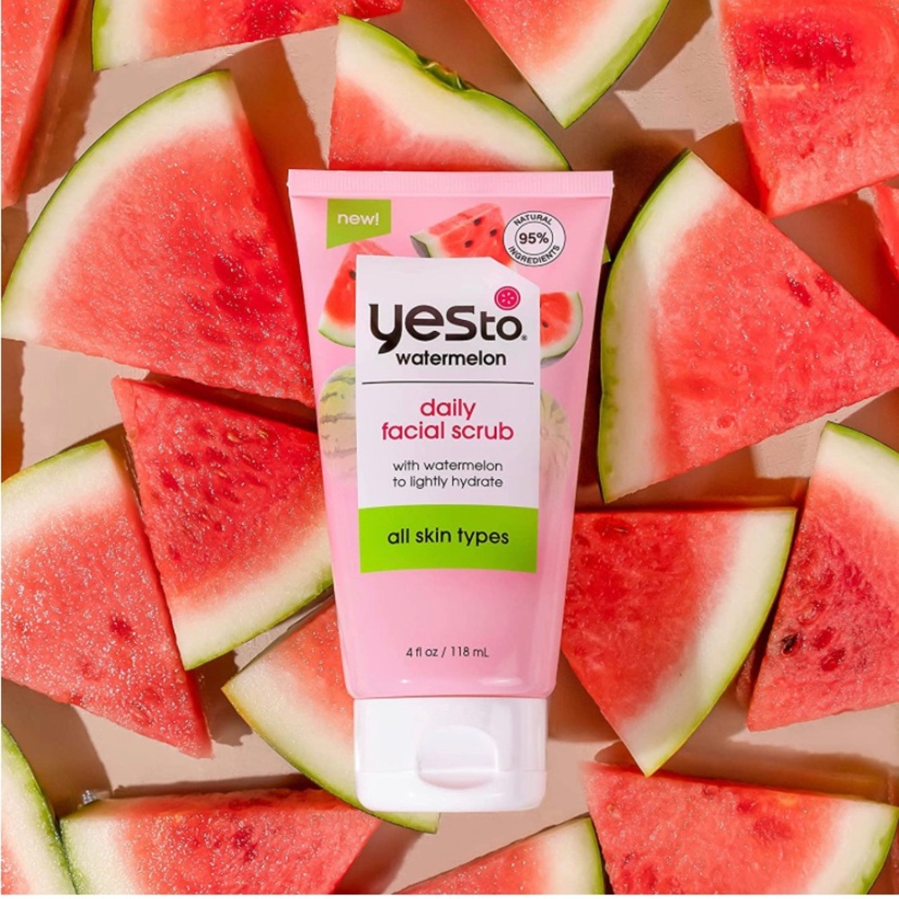 YESto watermelon daily facial scrub 3 pack